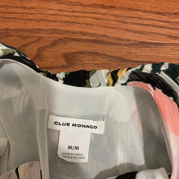 Club Monaco Flowy Blouse - Picture 2 of 3